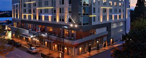 Aloft asheville downtown - Aloft Asheville Downtown is pet friendly! Two pets of any size are welcome for no additional fee. Both dogs and cats are allowed, and well-behaved pets may be left unattended in rooms with permission of the front desk. Pet …